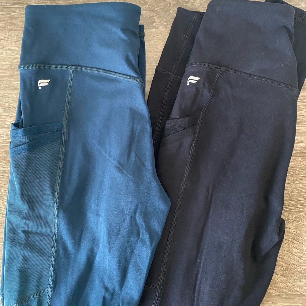 NWOT Fabletics 7/8 leggings bundle